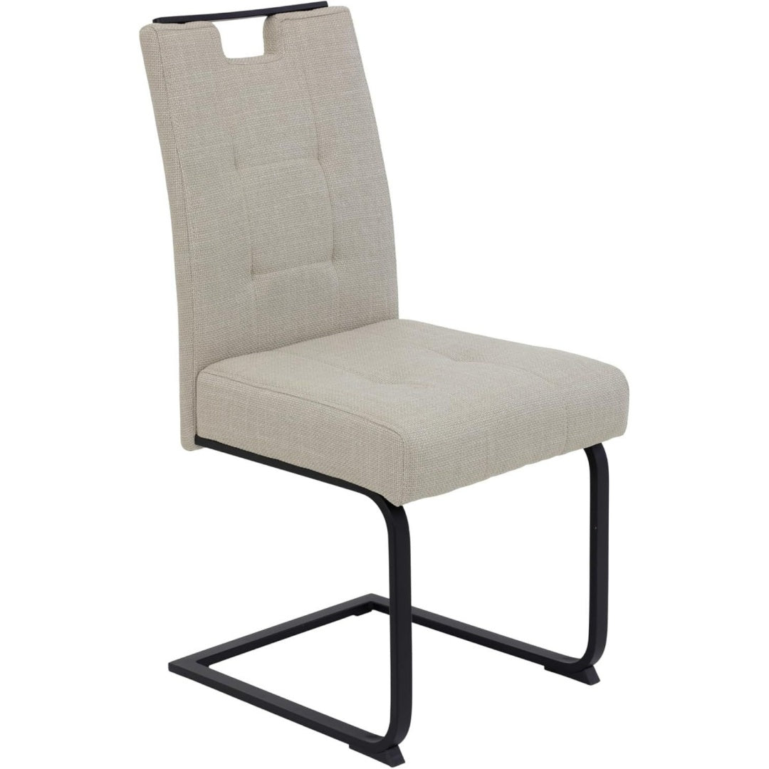 Tisch mit Tueren verstellbar beige