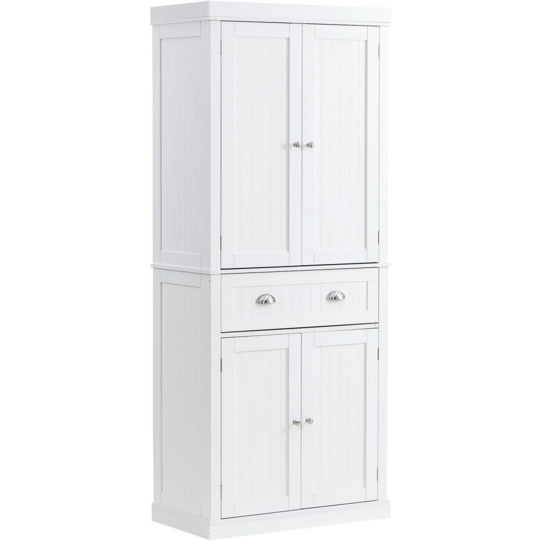 Aufbewahrungsschrank mit Schubladen 40.6 x 76.2 x 182.9CM natur