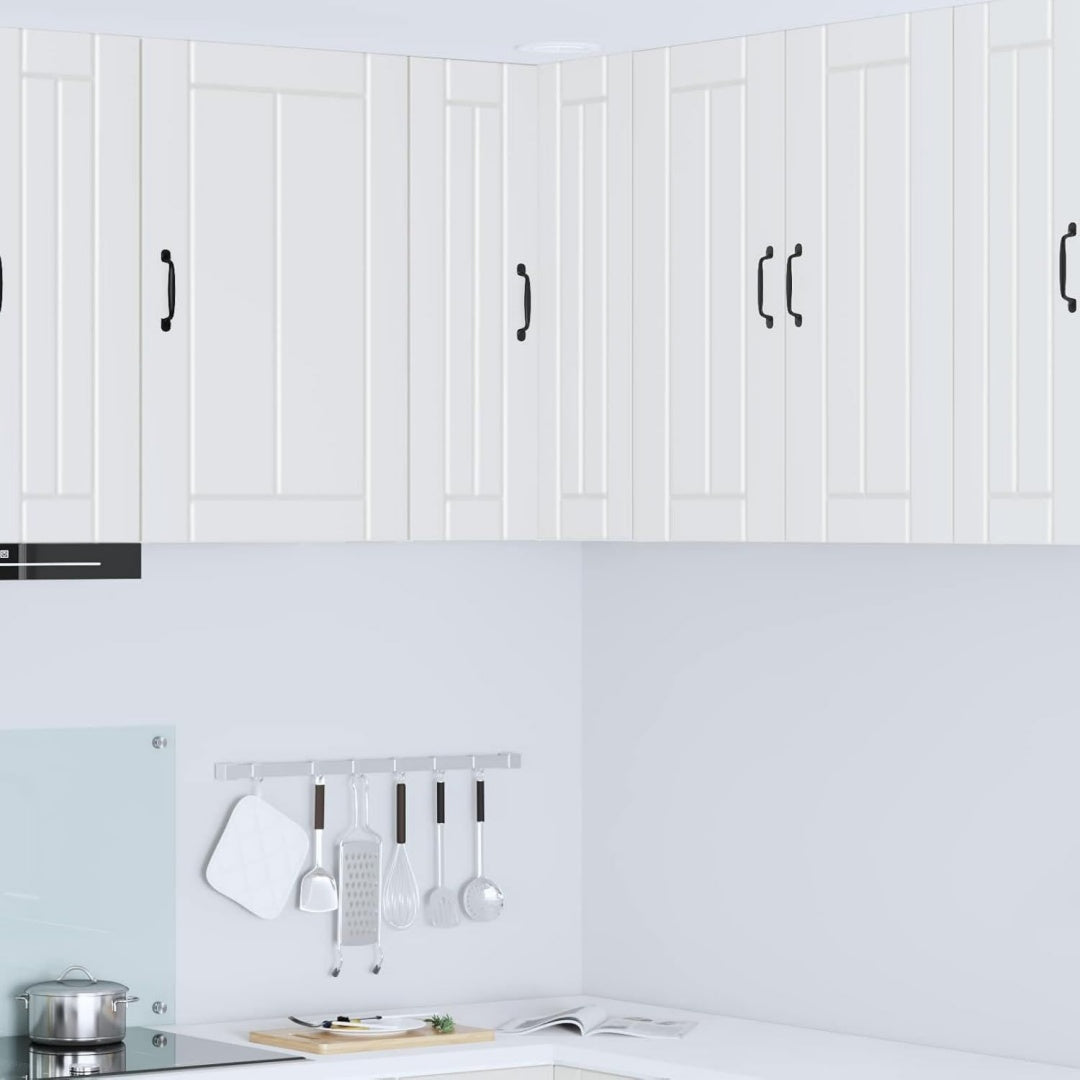 Aufbewahrungsschrank Wand-Eckschrank Lucca Holzwerkstoff moderner Kuchenbeistellschrank natur