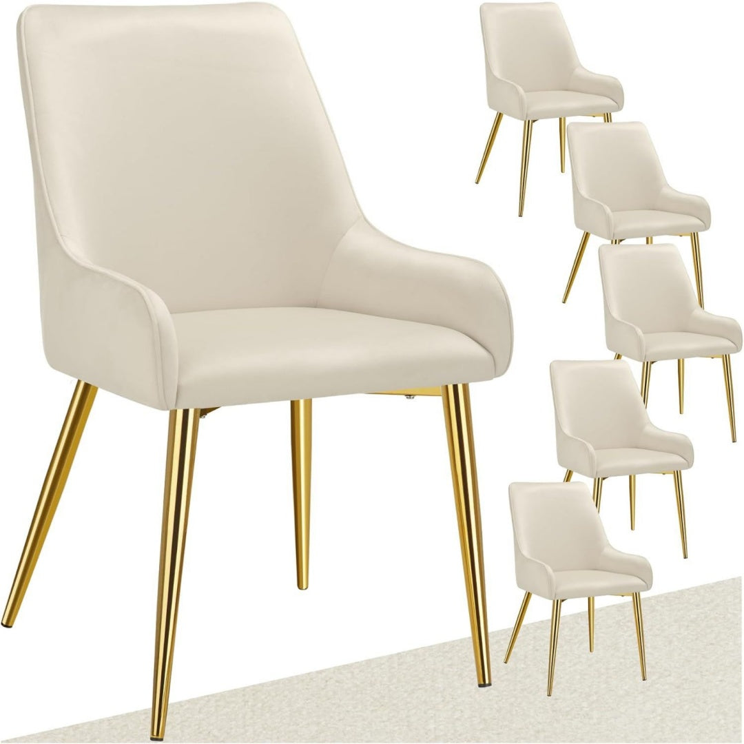 Wohnraumtisch drehbar mit Stahlgestell beige
