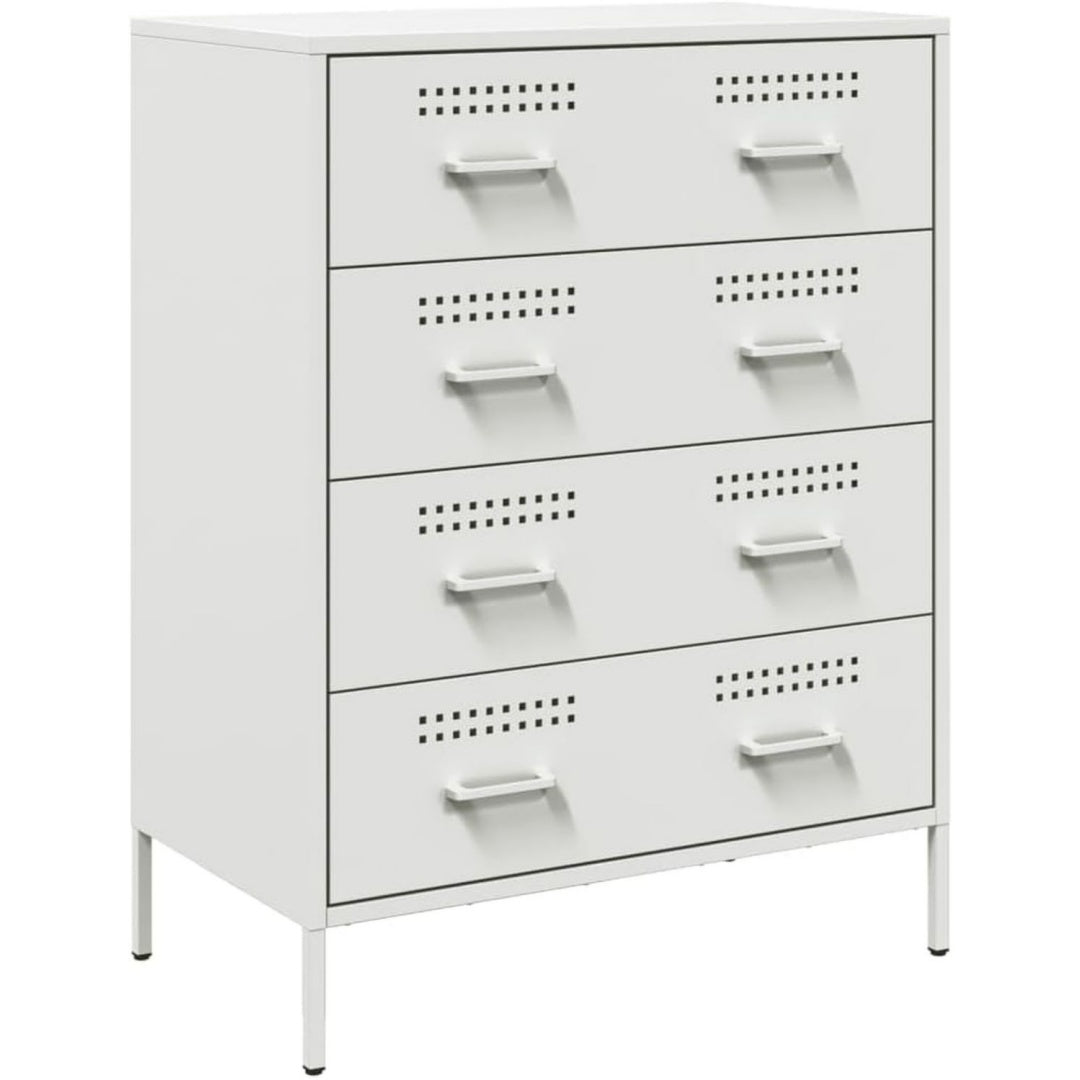 Aufbewahrungskommode Sideboard Stahl schwarz